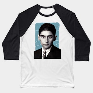 Novelist Franz Kafka illustration Baseball T-Shirt